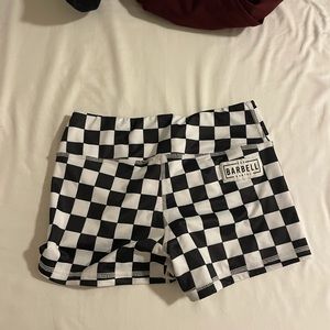 Barbell Cartel Checker Shorts